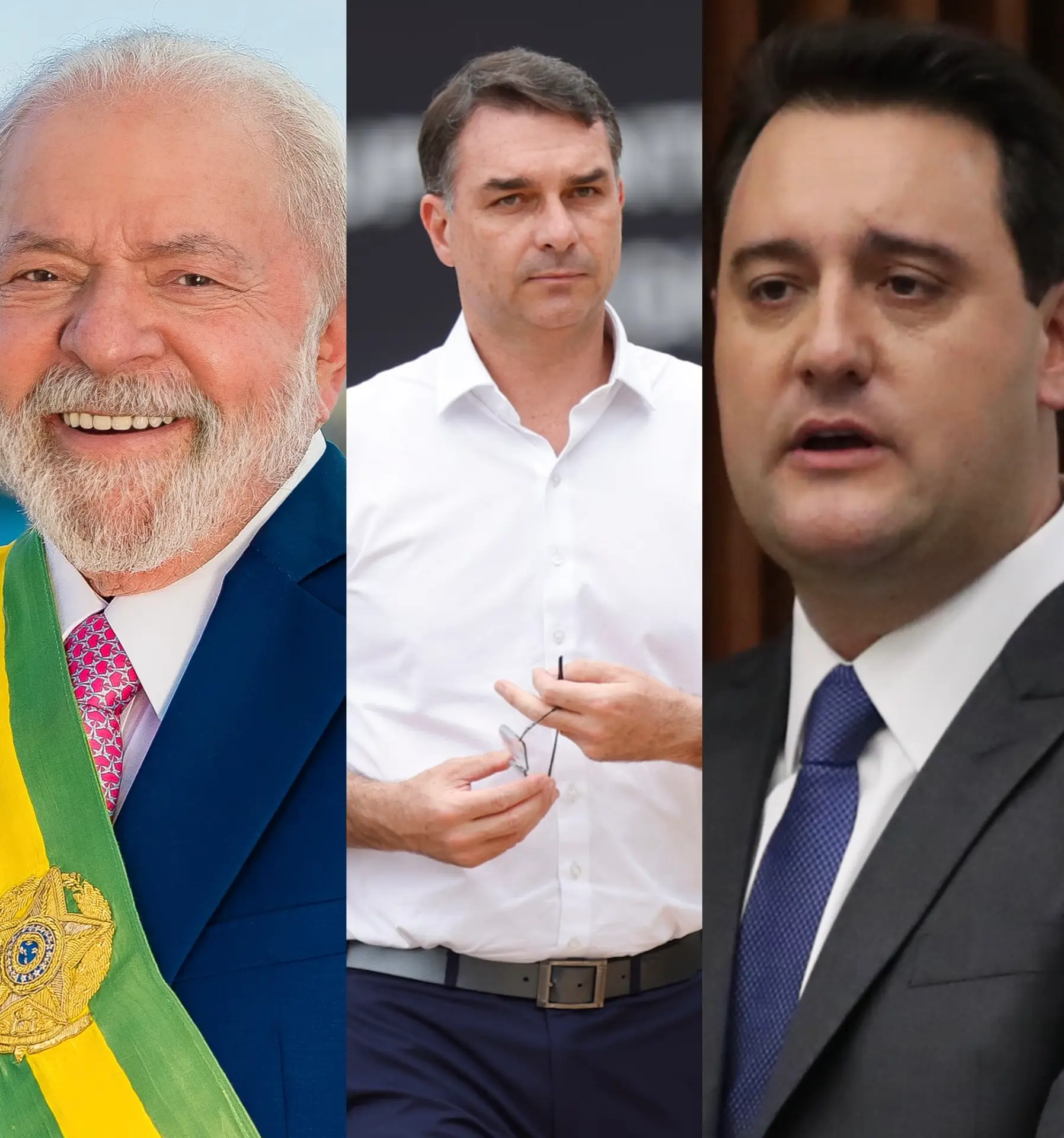 Pesquisa Quaest: Lula lidera cenários, Flávio Bolsonaro aparece em segundo e Ratinho Júnior soma 13%