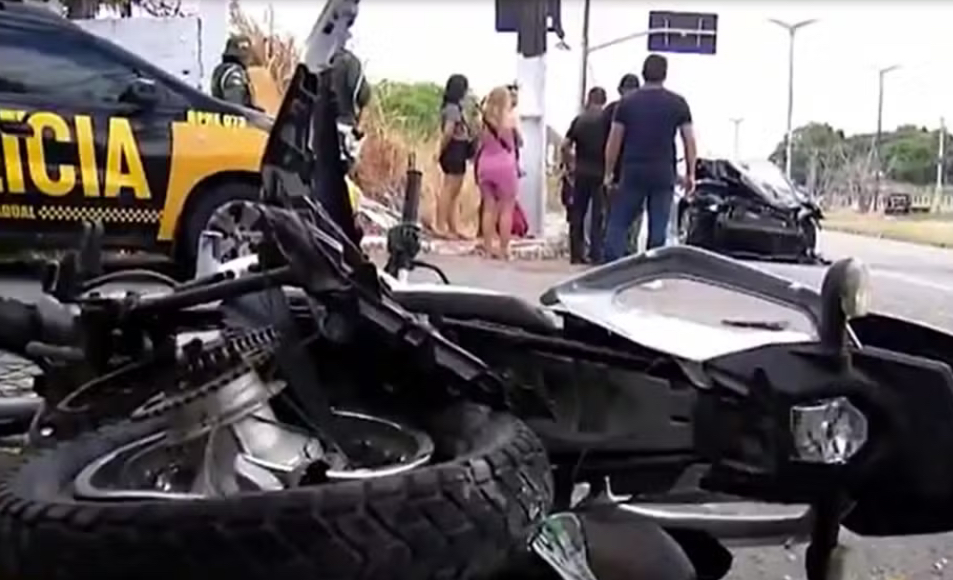 Servidor público morr3 em acidente de moto ao voltar do trabalho após Ano Novo