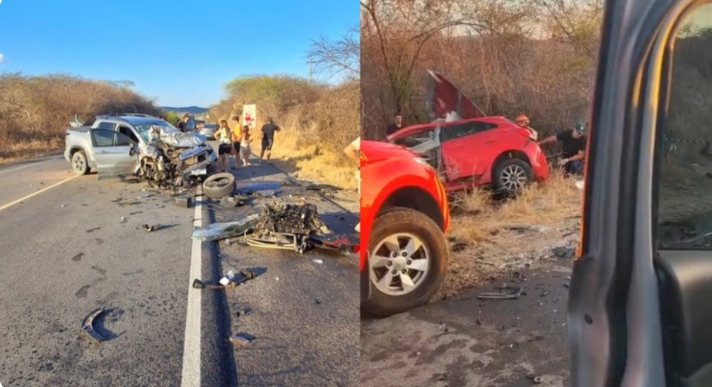 Ac1d3nt3 na BR-020, em Canindé, deixa quatro p3ss0as m0rt4s, incluindo mãe, filha e prima