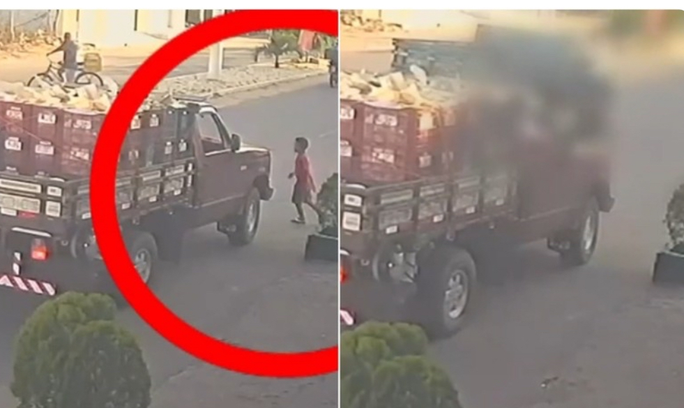 Criança de 7 anos é atrop3l4d4 por caminhonete em Tianguá