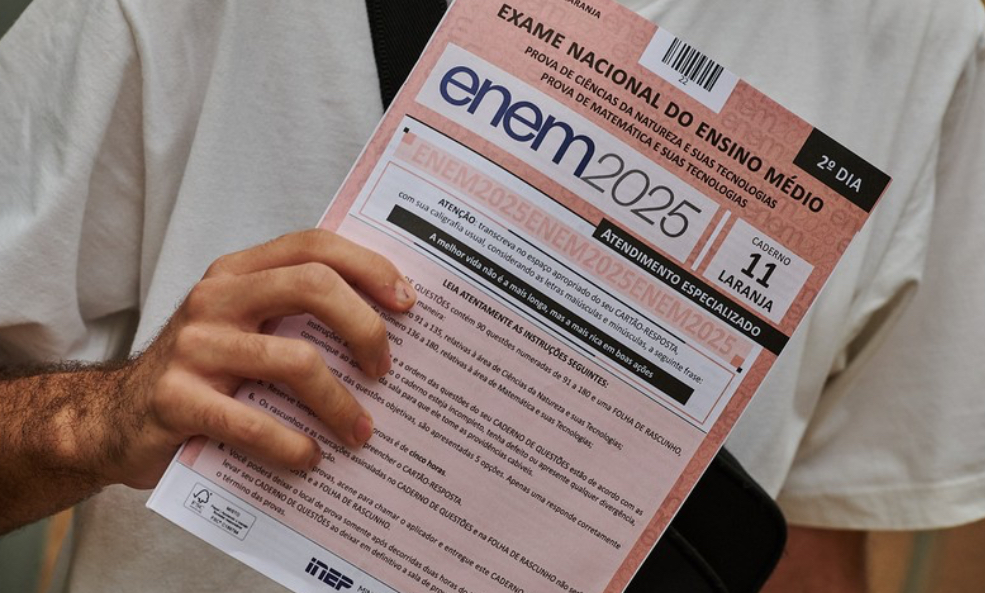 Resultado do Enem 2025 já pode ser consultado na Página do Participante
