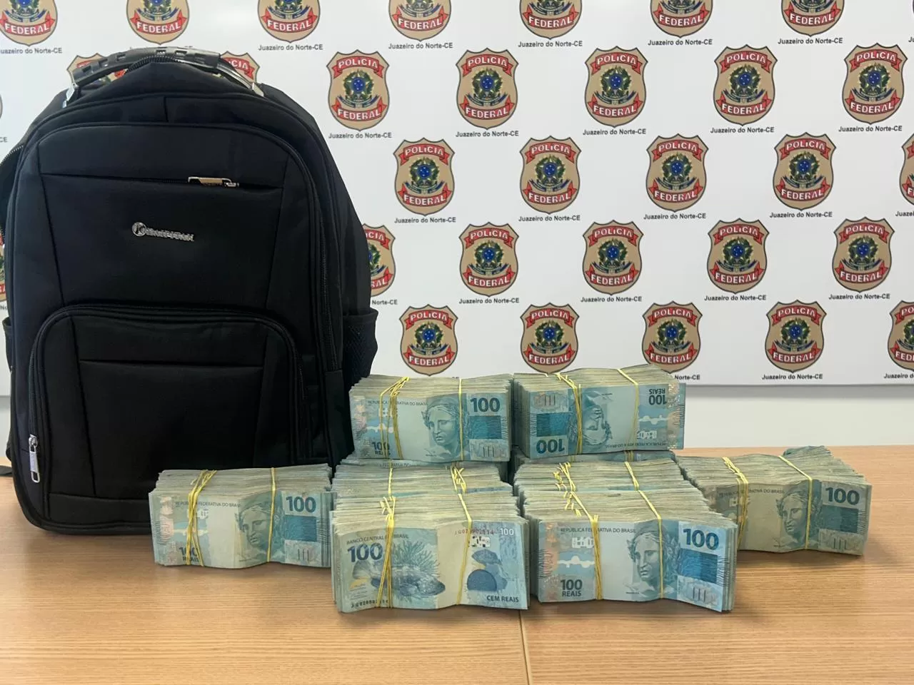 PF apreende R$ 500 mil em espécie durante ação em Juazeiro do Norte