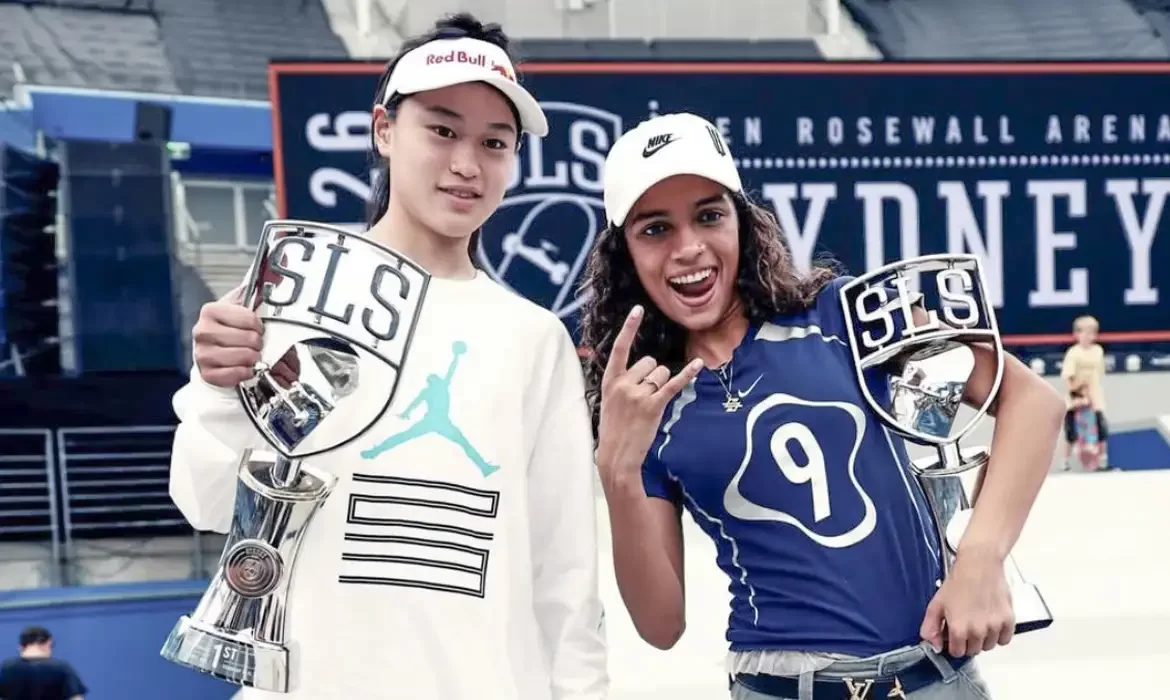 Rayssa Leal vence etapa de abertura da SLS na Austrália