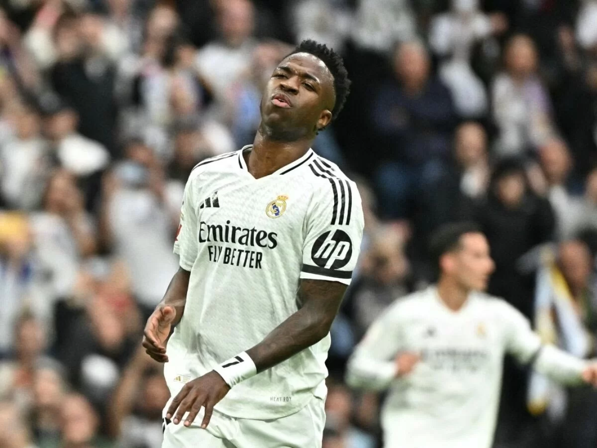 Vini Jr. relata caso de racismo durante jogo da Liga dos Campeões