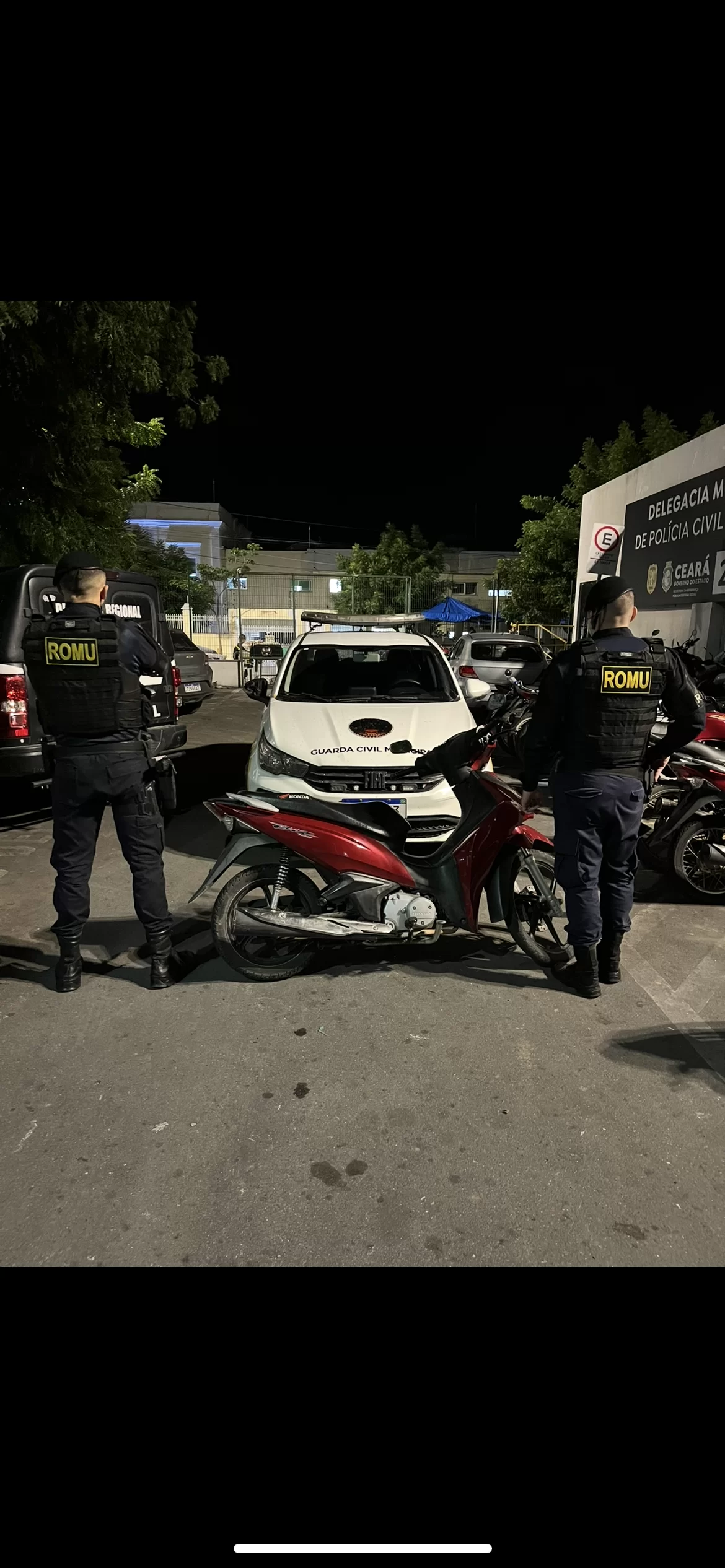 GCM recupera motocicleta com registro de r0ub0 no bairro Campo dos Velhos, em Sobral