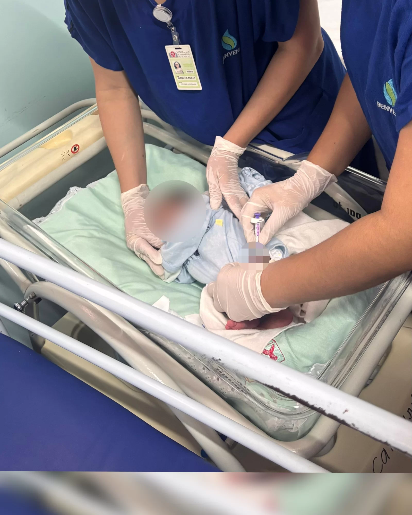 Inicia vacinação contra bronquiolite para bebês prematuros na Santa Casa de Sobral