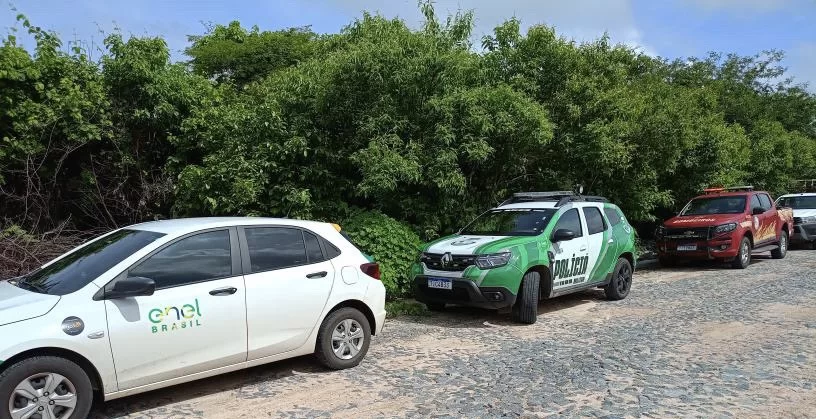 Homem é denunciado por suspeita de receptação de cabos da rede elétrica durante fiscalização no Norte do Ceará