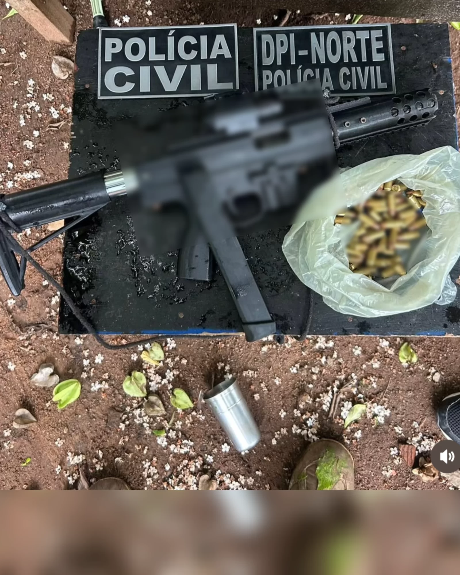Homem é preso com submetralh4dor4 em Sobral durante ação da Polícia Civil