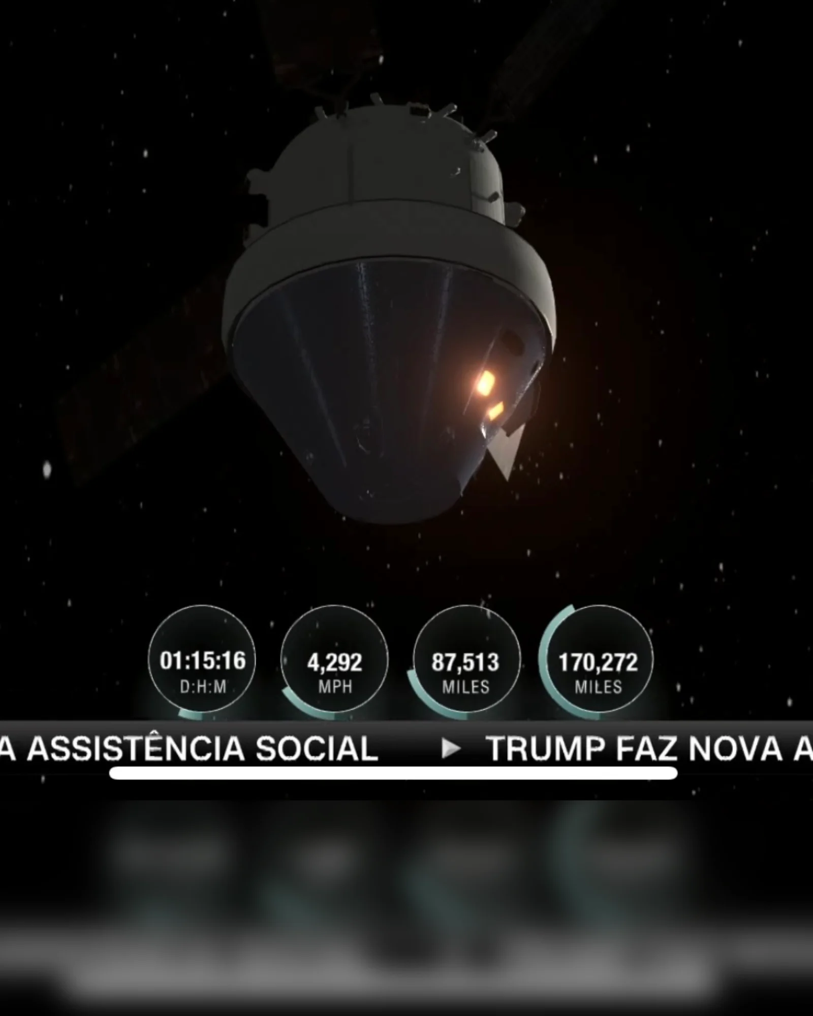 Artemis II deixa a órbita da Terra e dispara rumo à Lua em missão inédita