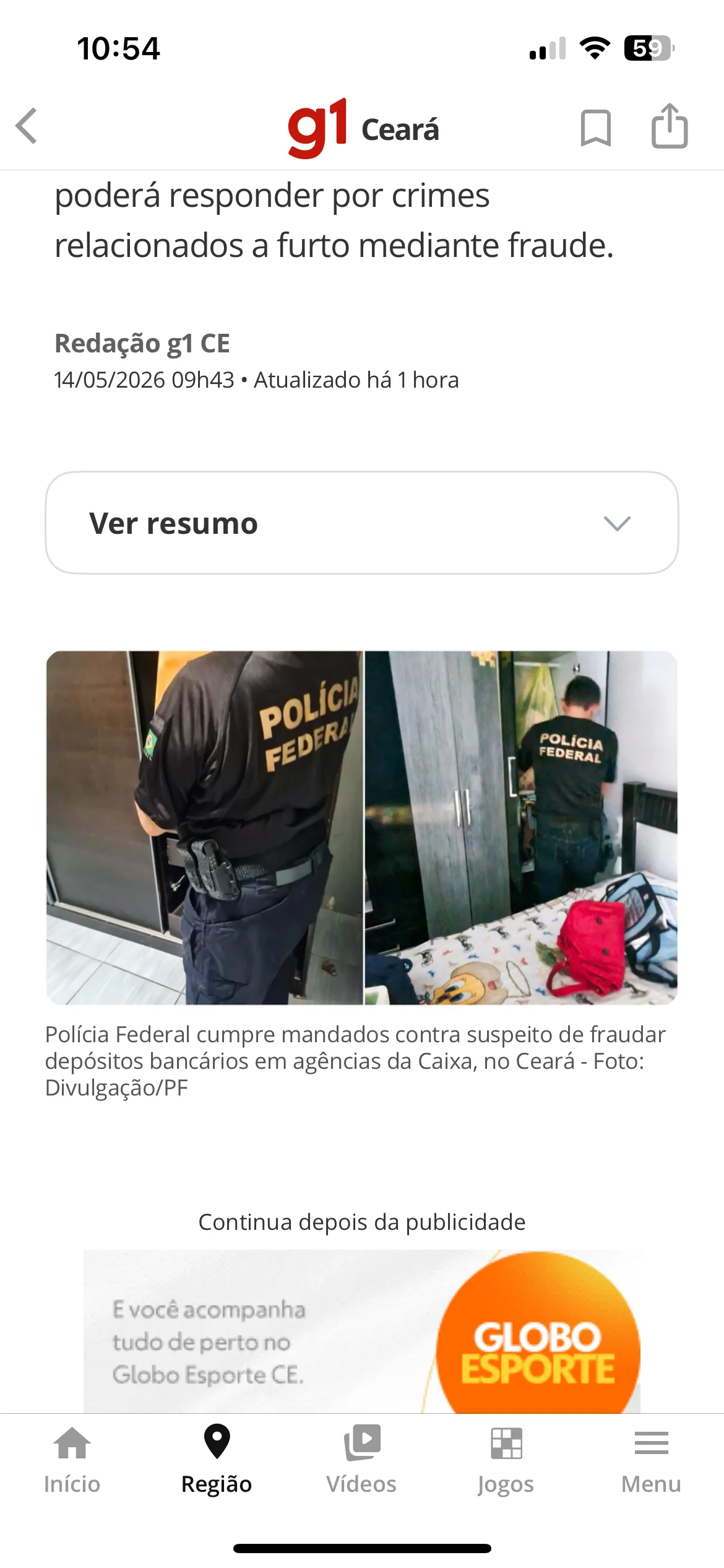 PF cumpre mandados contra suspeito de fraudar depósitos em caixas eletrônicos no Ceará