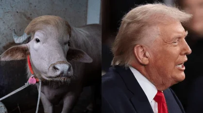 Búfalo que viralizou por semelhança com Donald Trump será sacrificado em festival religioso