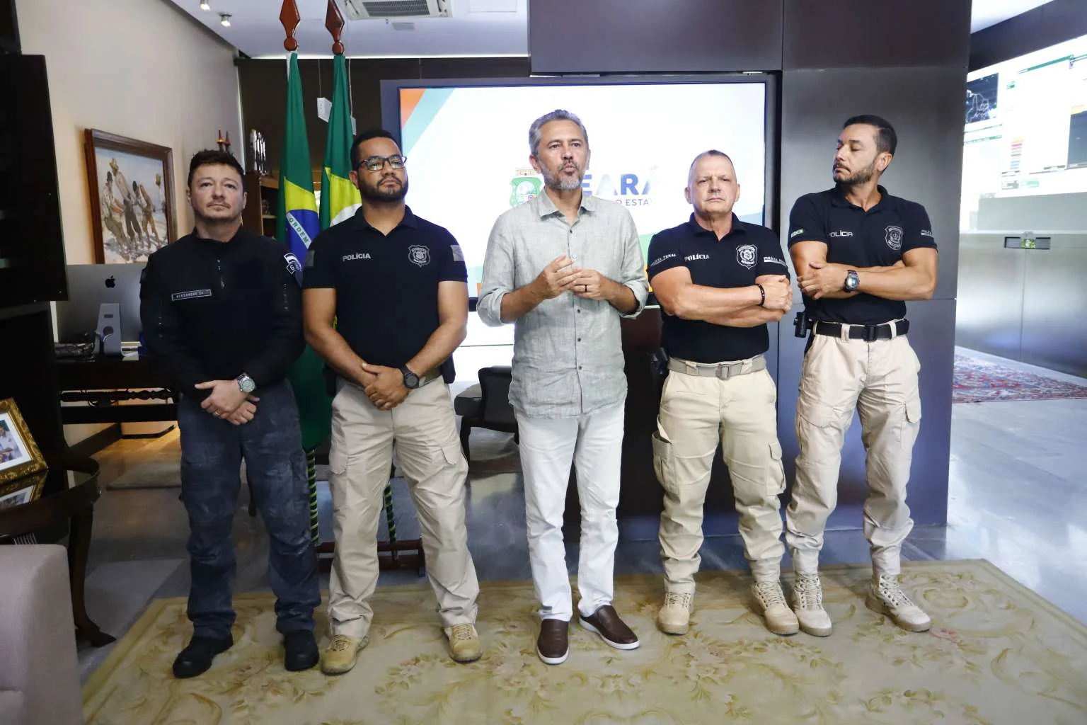 Governo do Ceará convoca 440 policiais penais e amplia reforço no sistema prisional