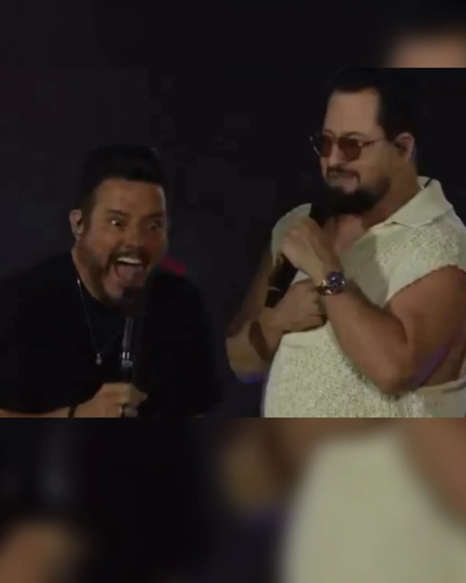Marrone diz em show ser “meio gay”: “Todo mundo gosta um pouquinho”