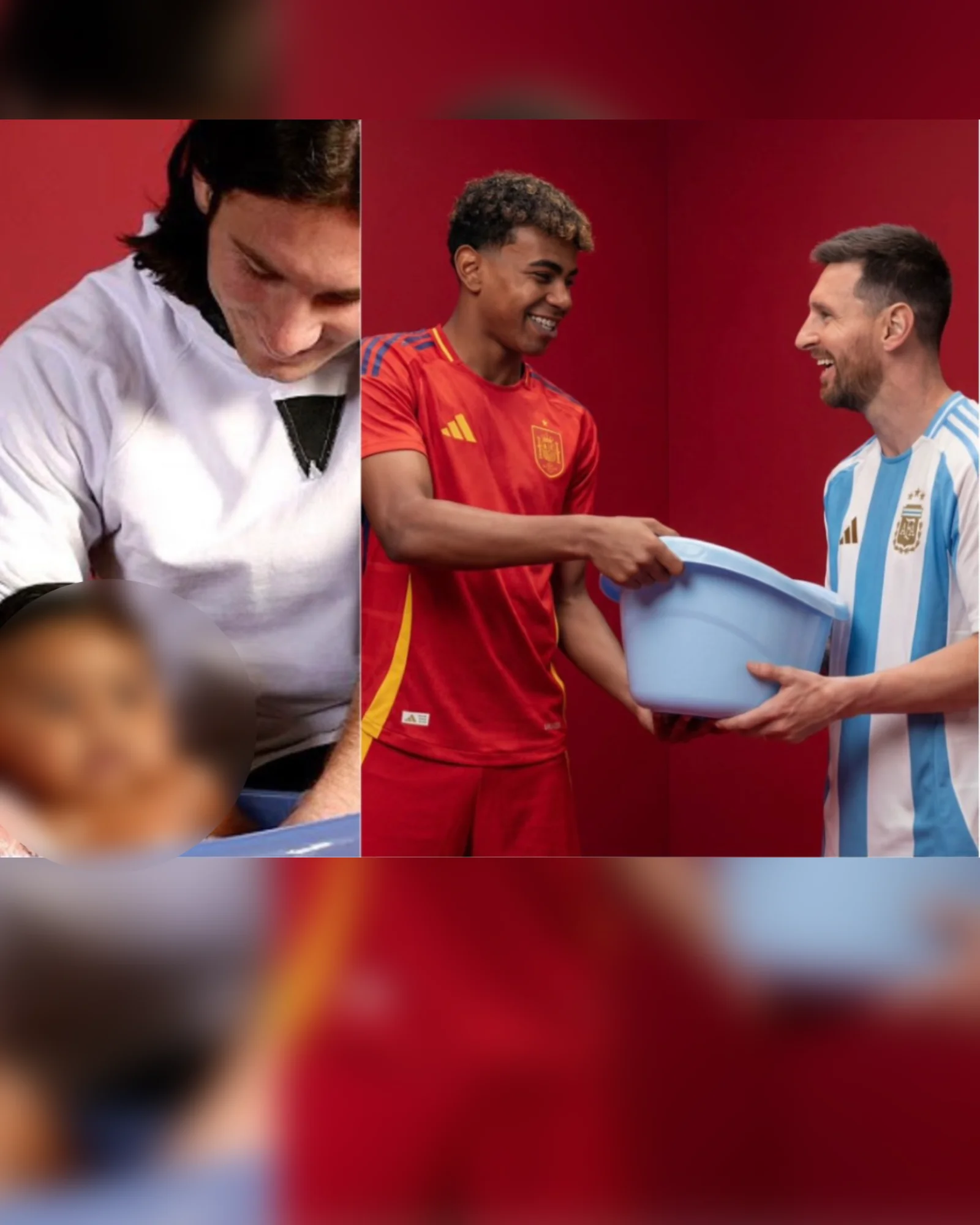De bebê no colo de Messi a companheiro de Copa: história de Lamine Yamal impressiona torcedores