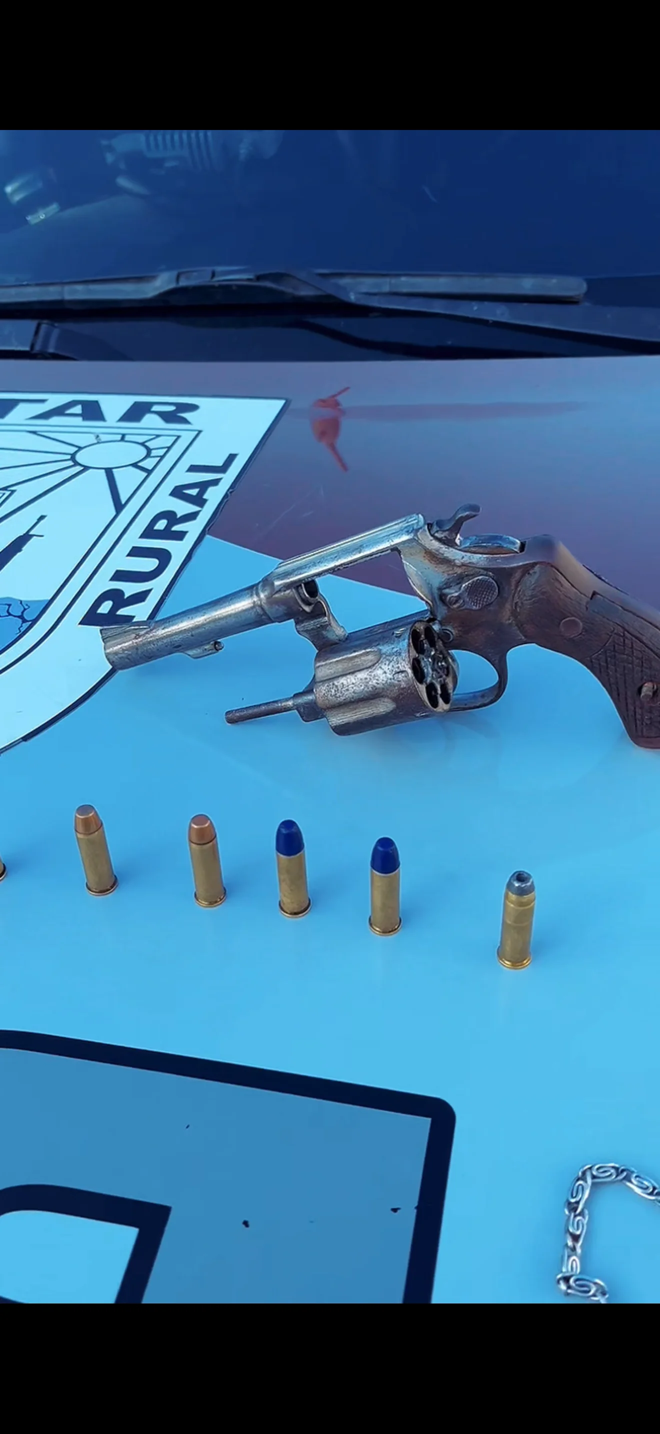Homem de 44 anos é preso com revólver calibre .38 durante ação do COTAR/BEPI em Santana do Acaraú