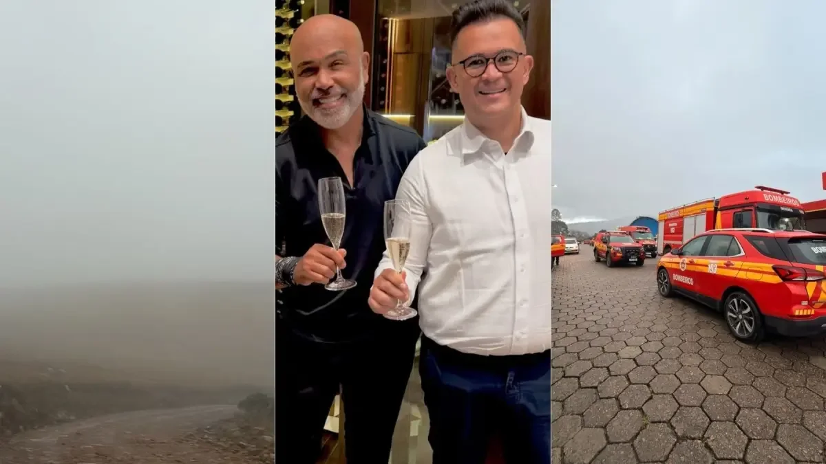 Buscas entram no 2º dia por helicóptero com cantor Rick desaparecido em SC
