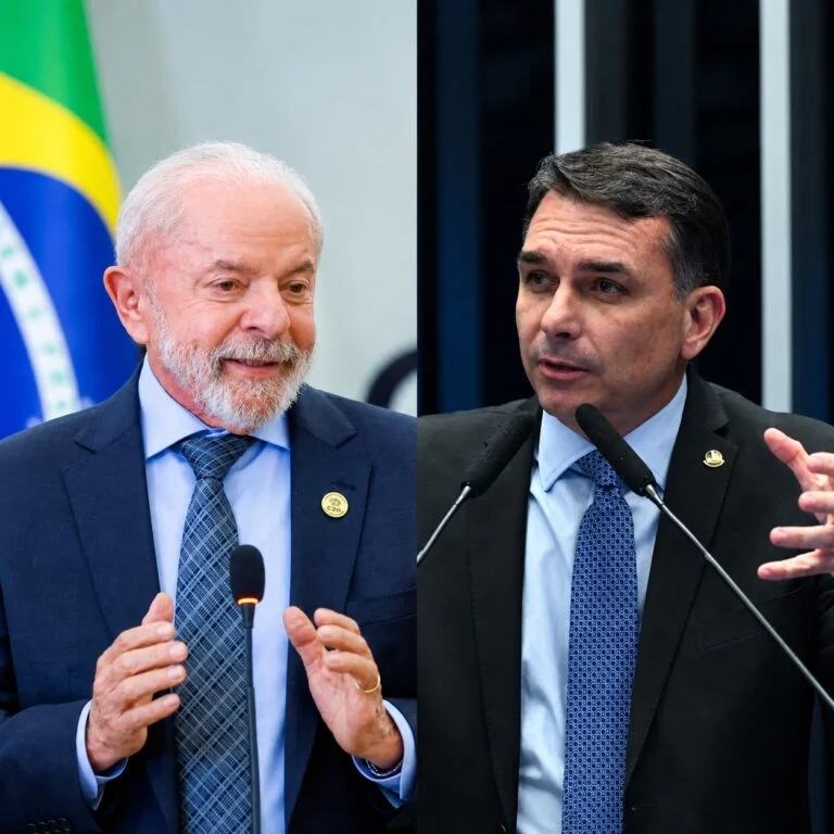 Pesquisa aponta Flávio Bolsonaro e Lula em empate técnico