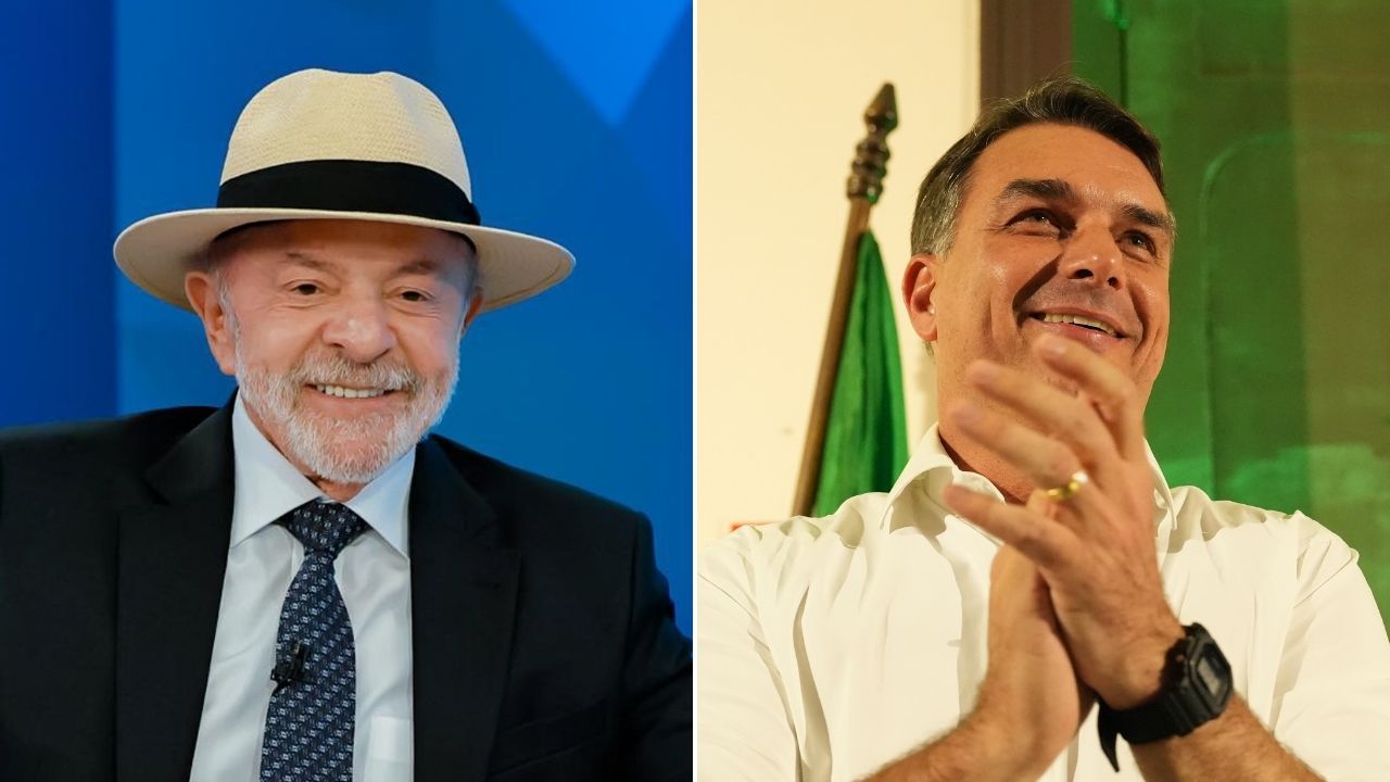 Pesquisa aponta empate técnico entre Lula e Flávio Bolsonaro