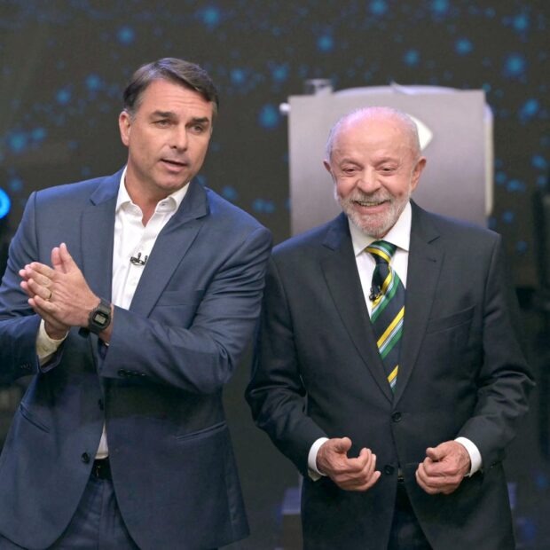 Lula condiciona debate na Globo à quebra de sigilos de Flávio Bolsonaro