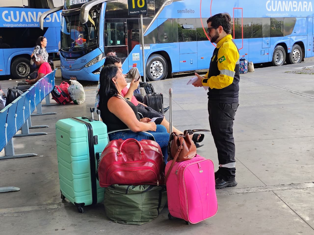 Detran-CE realiza operação Tô de Cinto, Tô Seguro em rodoviárias do estado