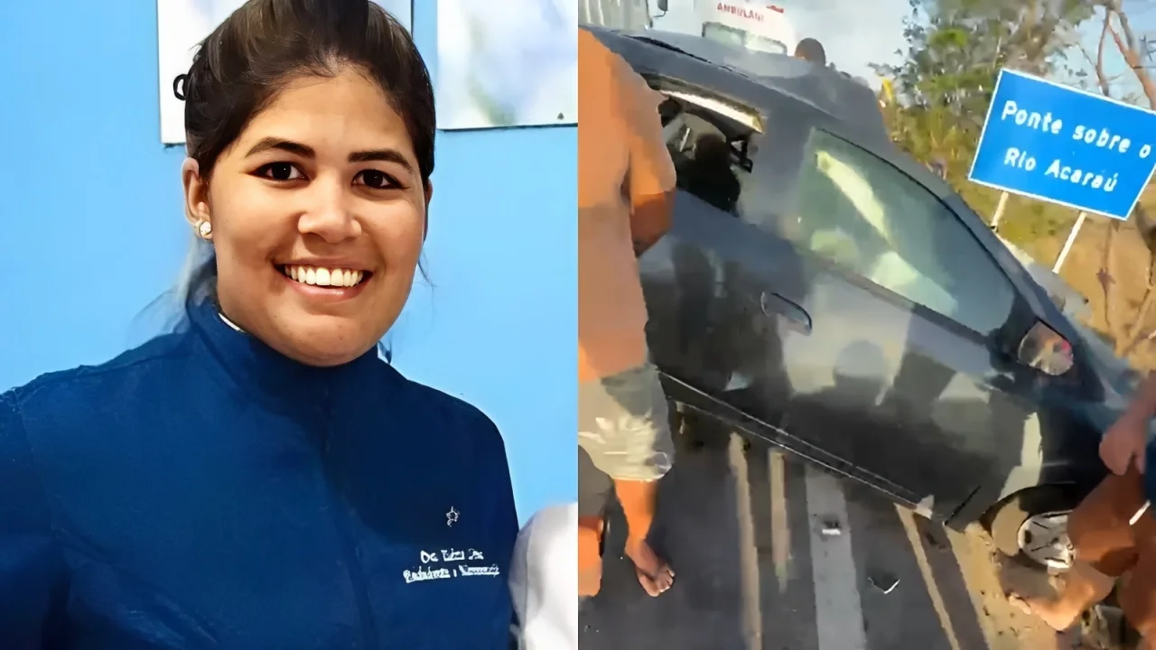 Cirurgiã-dentista de 34 anos morre em acidente entre carro e caminhão na CE-085, no Ceará