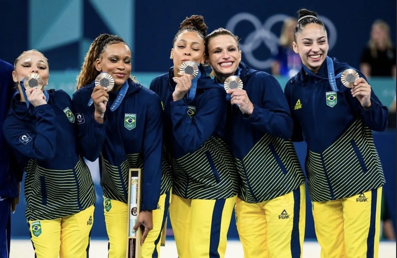 Brasil termina em 5º lugar no Mundial de Ginástica Artística