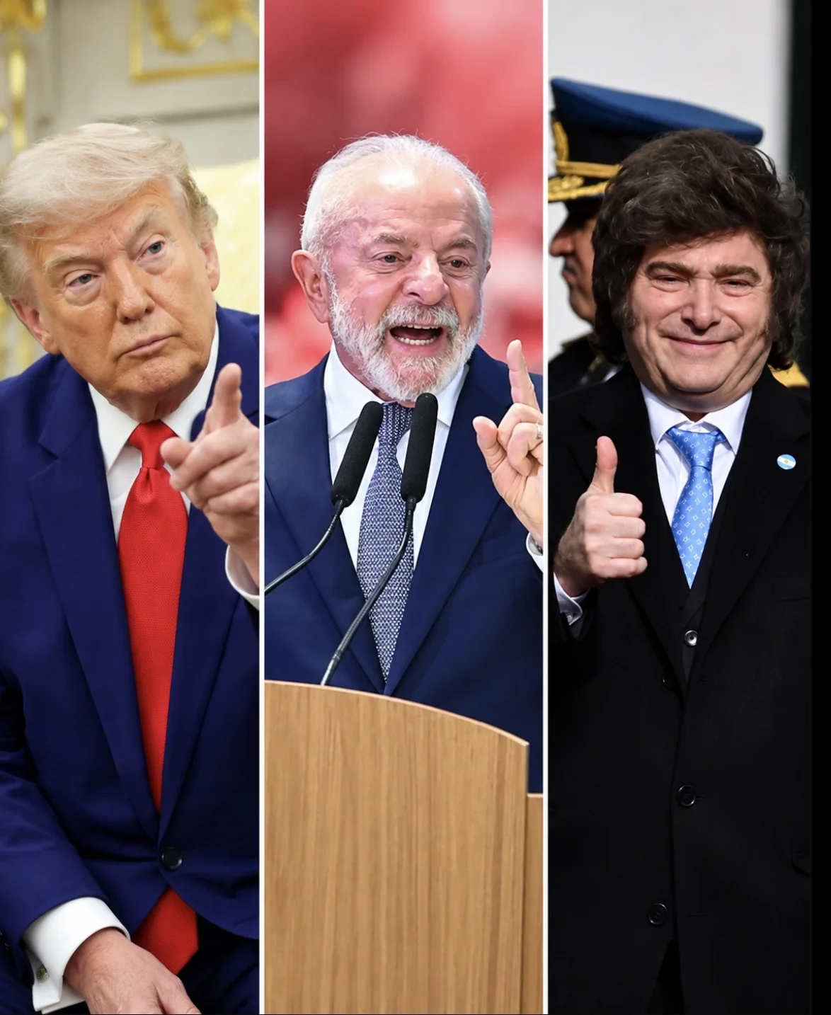Lula pretende convidar Trump e Milei para cerimônia de posse em janeiro de 2027